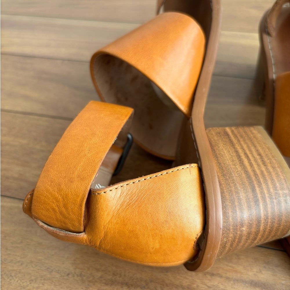 Madewell Brown/Tan Sandals Leather Warren Sandal - Picture 8 of 10